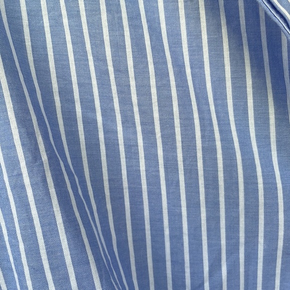 Calvin Klein button down dress with tie in front. Size is a 04. - Picture 3 of 4